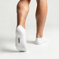 TrueFeel | Zestaw 3 par białych premium bawełnianych skarpetek do kostki