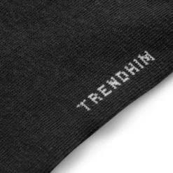 TrueFeel | Zestaw 3 par czarnych premium bawełnianych skarpetek do kostki