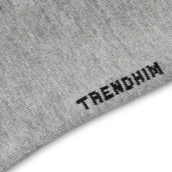 TrueFeel | Zestaw 3 par jasnoszarych komfortowych bambusowych skarpetek za kostkę