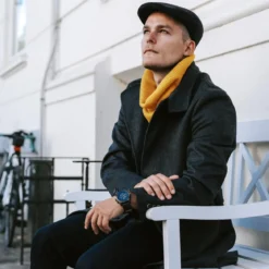 Żółty miejski szalik tubowy Frisco