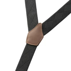 Vexel | Przydymiane szare szelki w diamenty