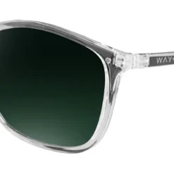 Walden | Przezroczyste zielone okulary przeciwsłoneczne Wade