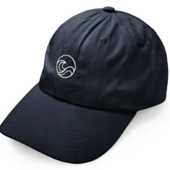 Waykins | Granatowa czapka nylonowa z logo