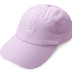 Waykins | Purpurowa czapka bawełniana z logo