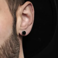 Wkręt 8 mm z czarną cyrkonią