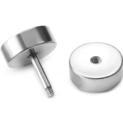 Wkręt w srebrnym kolorze 8 mm