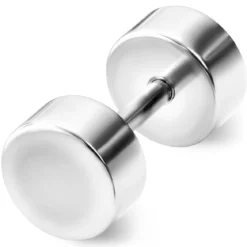 Wkręt w srebrym kolorze 6 mm