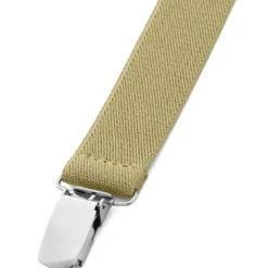 Wąskie szelki khaki