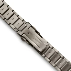 Yves | 20mm pasek do zegarka ze stali nierdzewnej w kolorze gunmetal