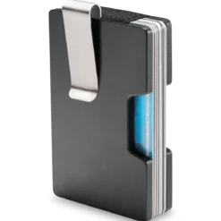 Zestaw etui na karty blokującego RFID i klipsa do pieniędzy