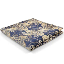 Zestaw paisley krawat i poszetka